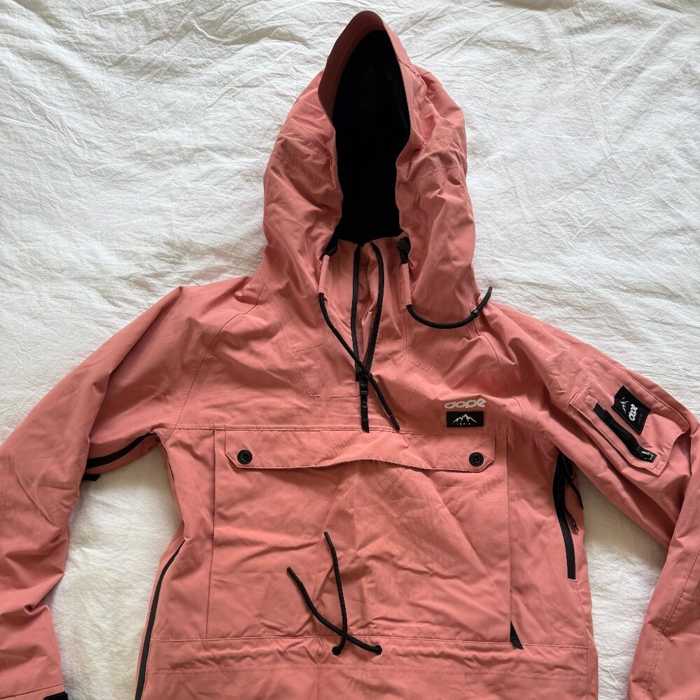 DOPE SNOW Pink Pullover Snowboard Jacket Size XS